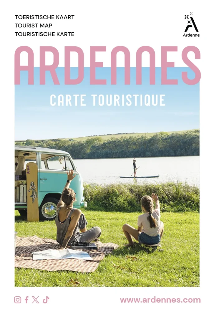 Carte touristique Ardennes 2026