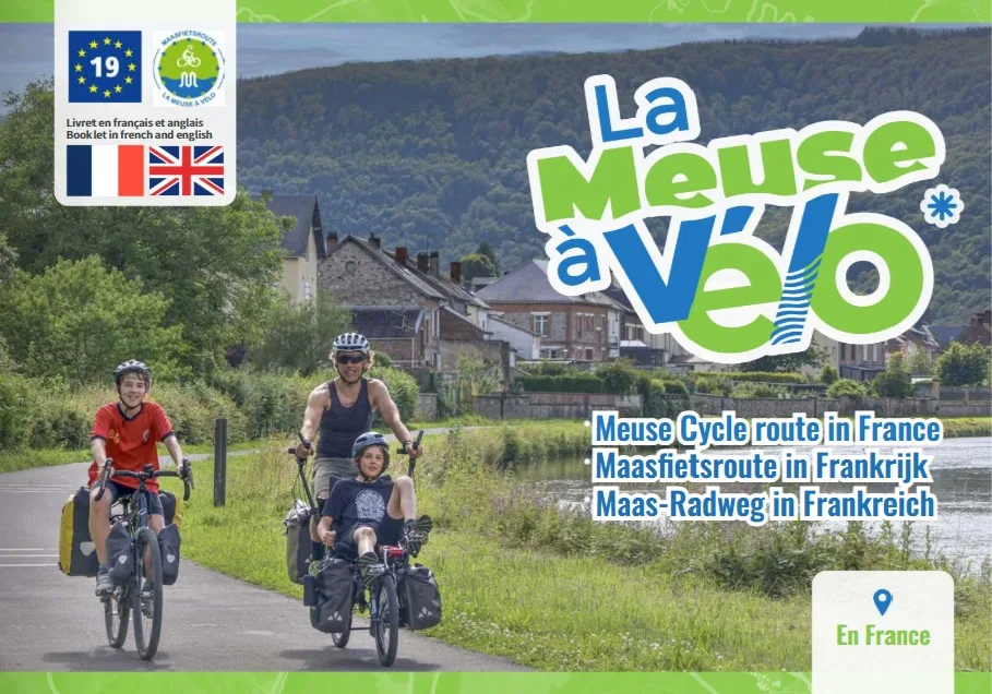 Couverture 2025 du Roadbook de La Meuse à Vélo, EuroVelo 19