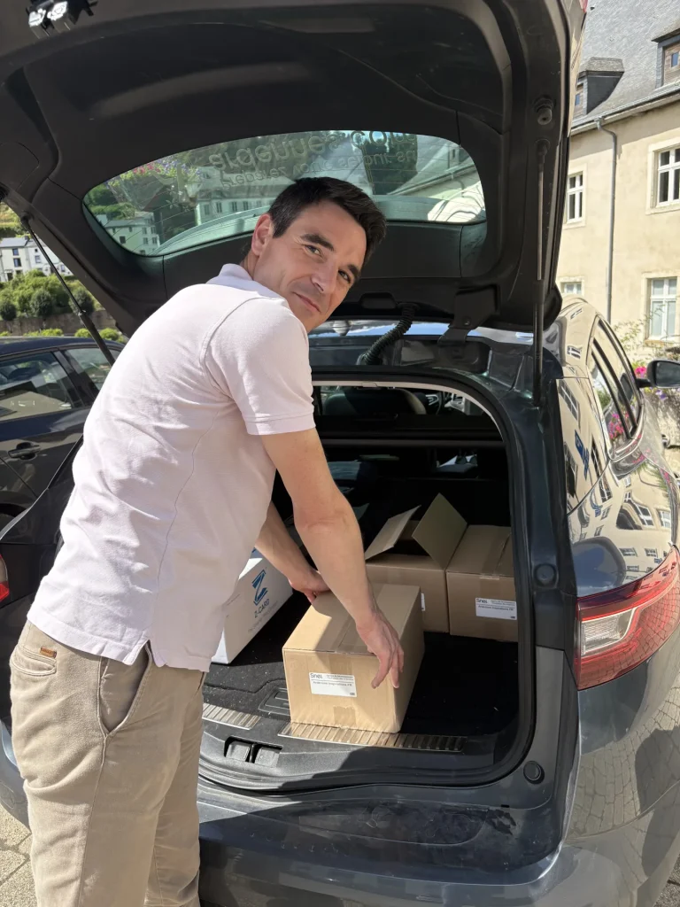 Tournée de diffusion de brochures 2025 de l'ADT des Ardennes en Belgique - Mickaël Jeanty