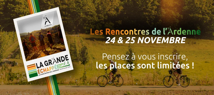 annonce pour les Rencontres de l'Ardenne transfrontalière des 24 et 25 novembre 2025