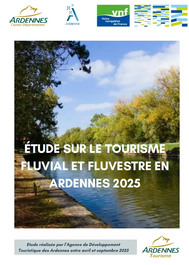 Etude sur le tourisme fluvial et fluvestre en Ardennes 2025 
