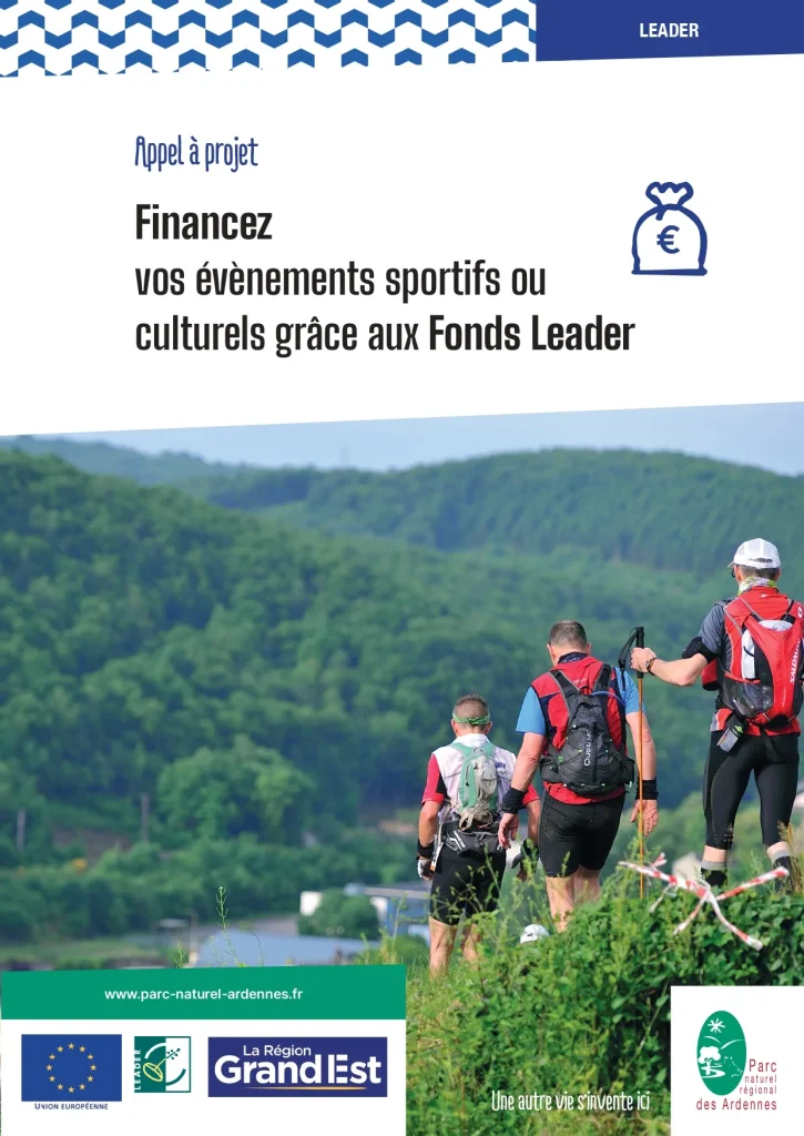 appel à projet de soutien aux évènements s’inscrivant dans une logique éco-responsable - dispositif Leader - Parc naturel régional des Ardennes