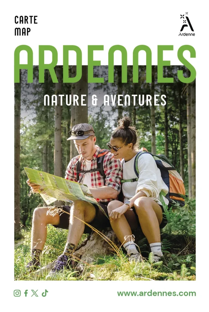 Carte Ardennes, Nature & Aventures 2026