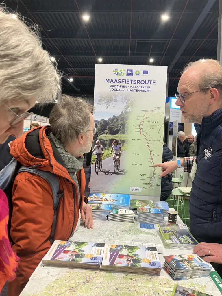 Salon Fiets à Utrecht pour la Meuse à Vélo - Agence de développement touristique des Ardennes