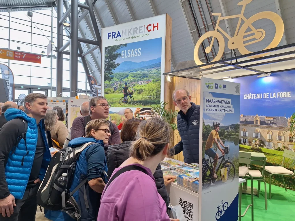 La Meuse à vélo EuroVelo 19 au salon CMT Stuttgart 2026 - Ardennes