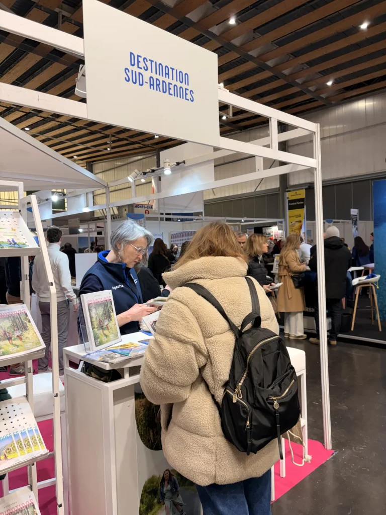 Destination Sud Ardennes au salon Tourissima Lille 2026 sur le stand des Ardennes