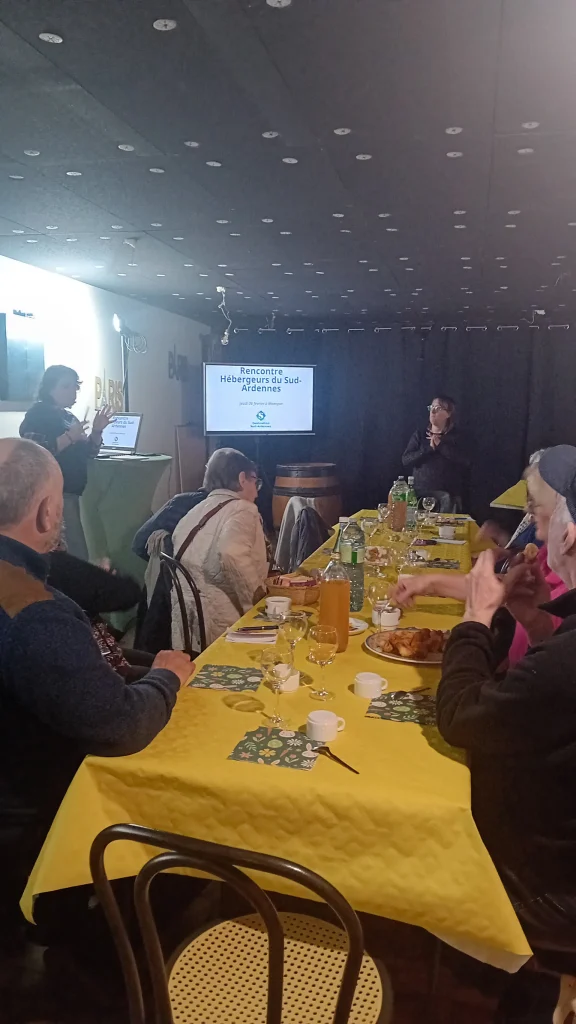 Rencontre hébergeurs du Sud Ardennes organisée par la Destination Sud Ardennes le 26 février 2026