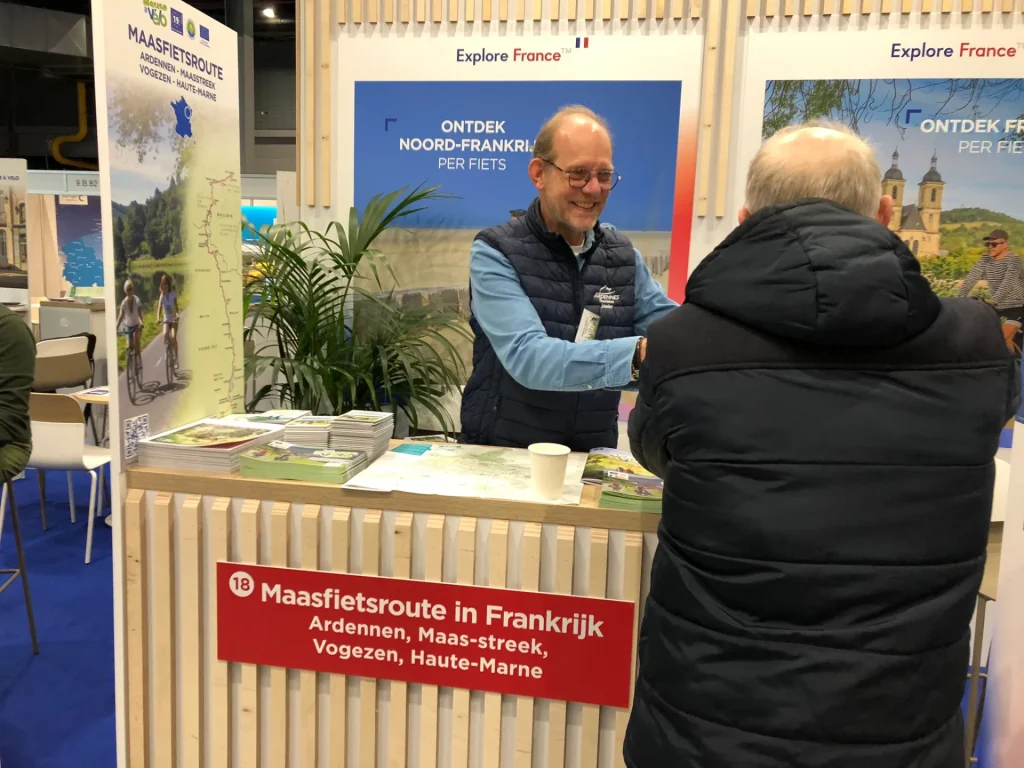 La Meuse à Vélo au salon Fiets & Wandelbeurs d’Utrecht 2026 - Ardennes