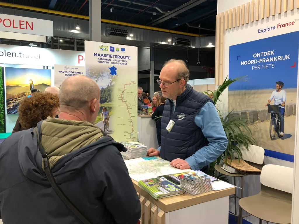 La Meuse à Vélo au salon Fiets & Wandelbeurs d’Utrecht 2026 - Ardennes