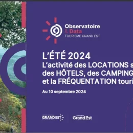 Grand Est : Bilan de l’activité touristique été 2024