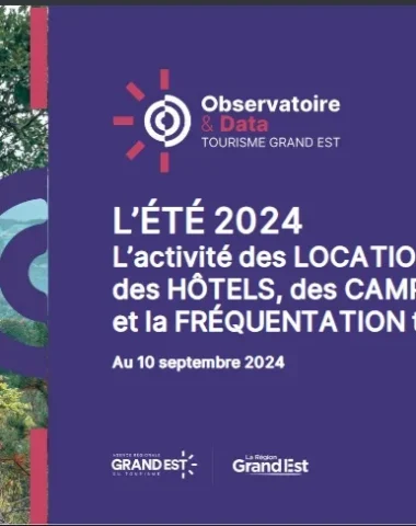 Grand Est : Bilan de l’activité touristique été 2024