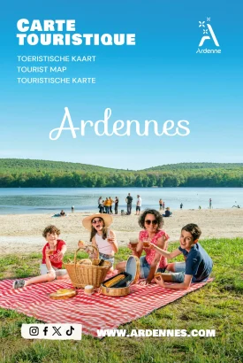 Carte touristique Ardennes – FR NL GB DE