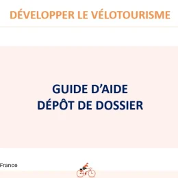 imprim écran 1ère page du Guide d'aide dépôt de dossier ADEM Vélotourisme