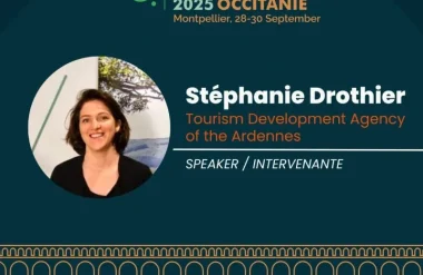 Participation de Stéphanie Drothier, chargée de mission tourisme durable à l'ADT des Ardennes au Green Destinations 2025 à Montpellier