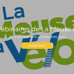 Webinaires gratuits proposés par le comité d'itinéraire La Meuse à Vélo aux prestataires touristiques le long du parcours