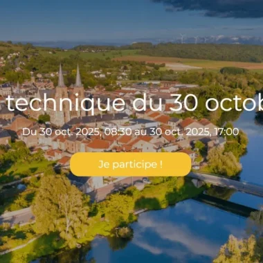 Invitation journée technique de fin d'année pour les professionnels du tourisme en Ardenne du 30 octobre 2025 à Mouzon