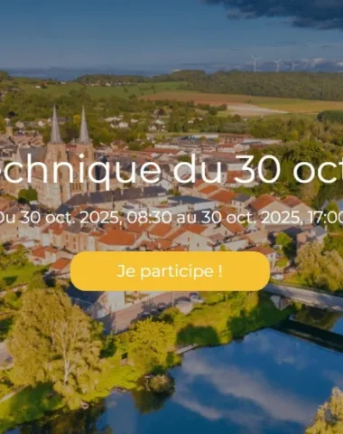 Invitation journée technique de fin d'année pour les professionnels du tourisme en Ardenne du 30 octobre 2025 à Mouzon