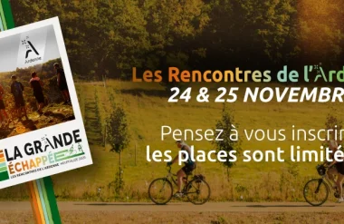 annonce pour les Rencontres de l'Ardenne transfrontalière des 24 et 25 novembre 2025