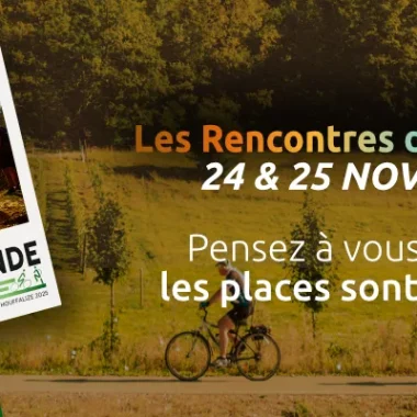 annonce pour les Rencontres de l'Ardenne transfrontalière des 24 et 25 novembre 2025