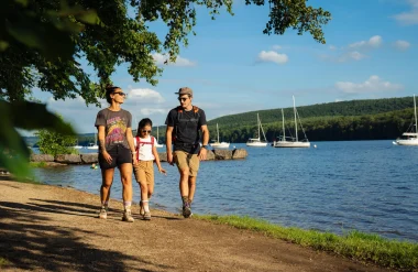 Lac des Vieilles Forges à Les Mazures dans les Ardennes